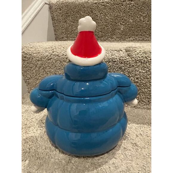 Peanuts Snoopy Blue Puffer Jacket Cookie Jar - BRAND NEW - Picture 4 of 7